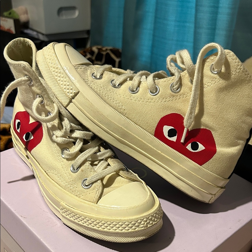 Comme des Garçons x Chuck Taylor All Star Hi “ Milk “
